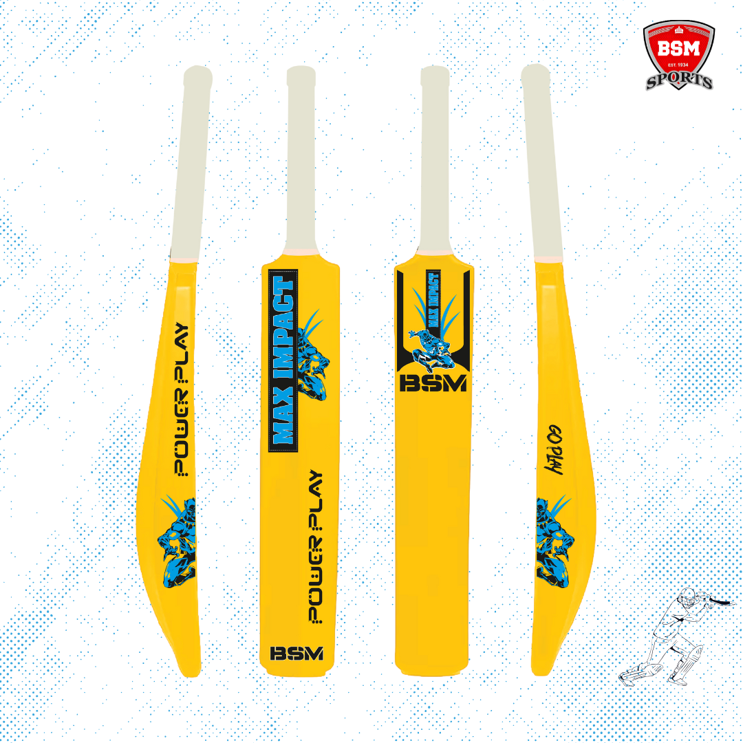 BSM Yellow MAXIMPACT Polymer Bat