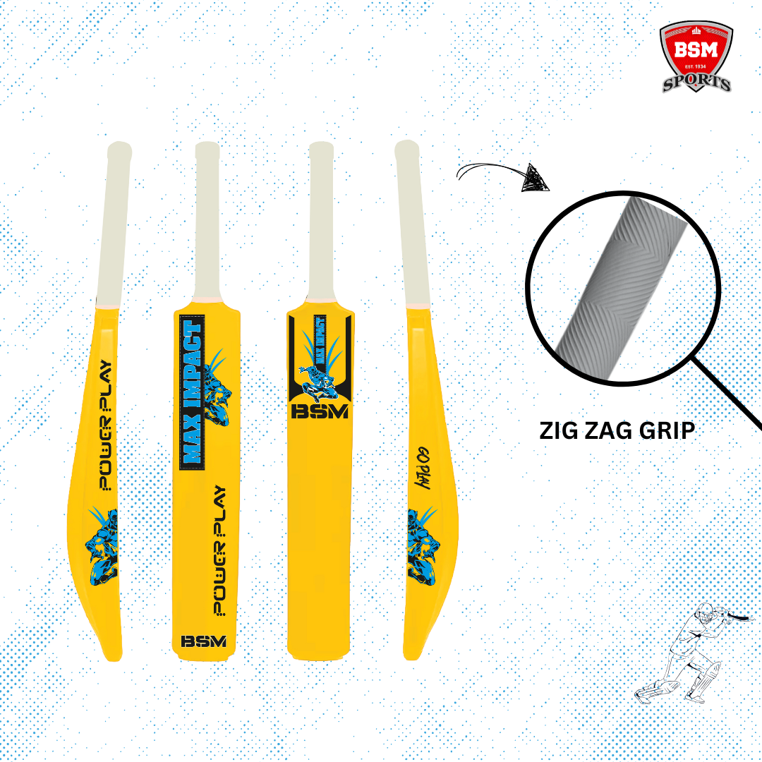 BSM Yellow MAXIMPACT Polymer Bat - Image 2