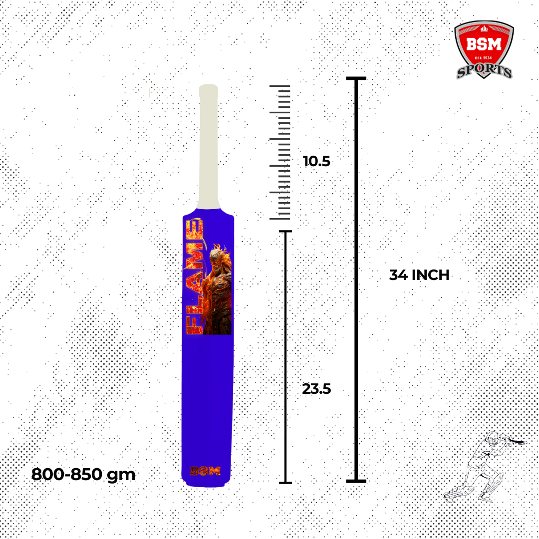 BSM Flame Polymer Bat - Image 2