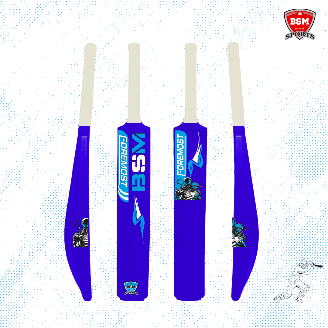 BSM Foremost Blue Polymer Cricket bat