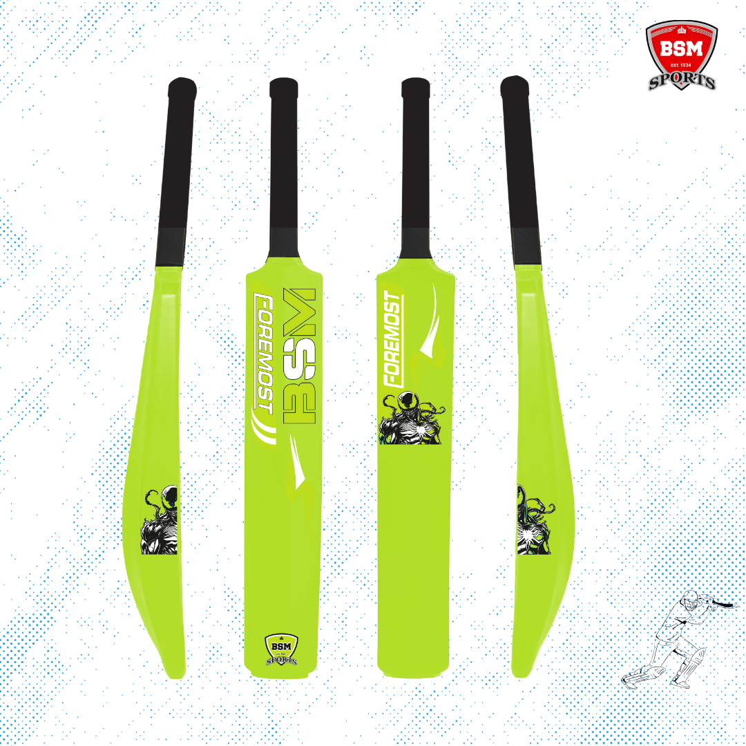 BSM Foremost Neon Green Polymer Bat