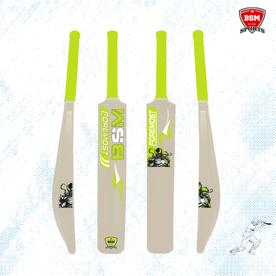 BSM White Foremost Polymer Bat