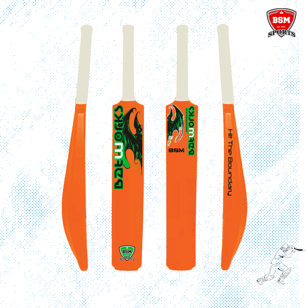 BSM Orange Batworks Polymer Bat
