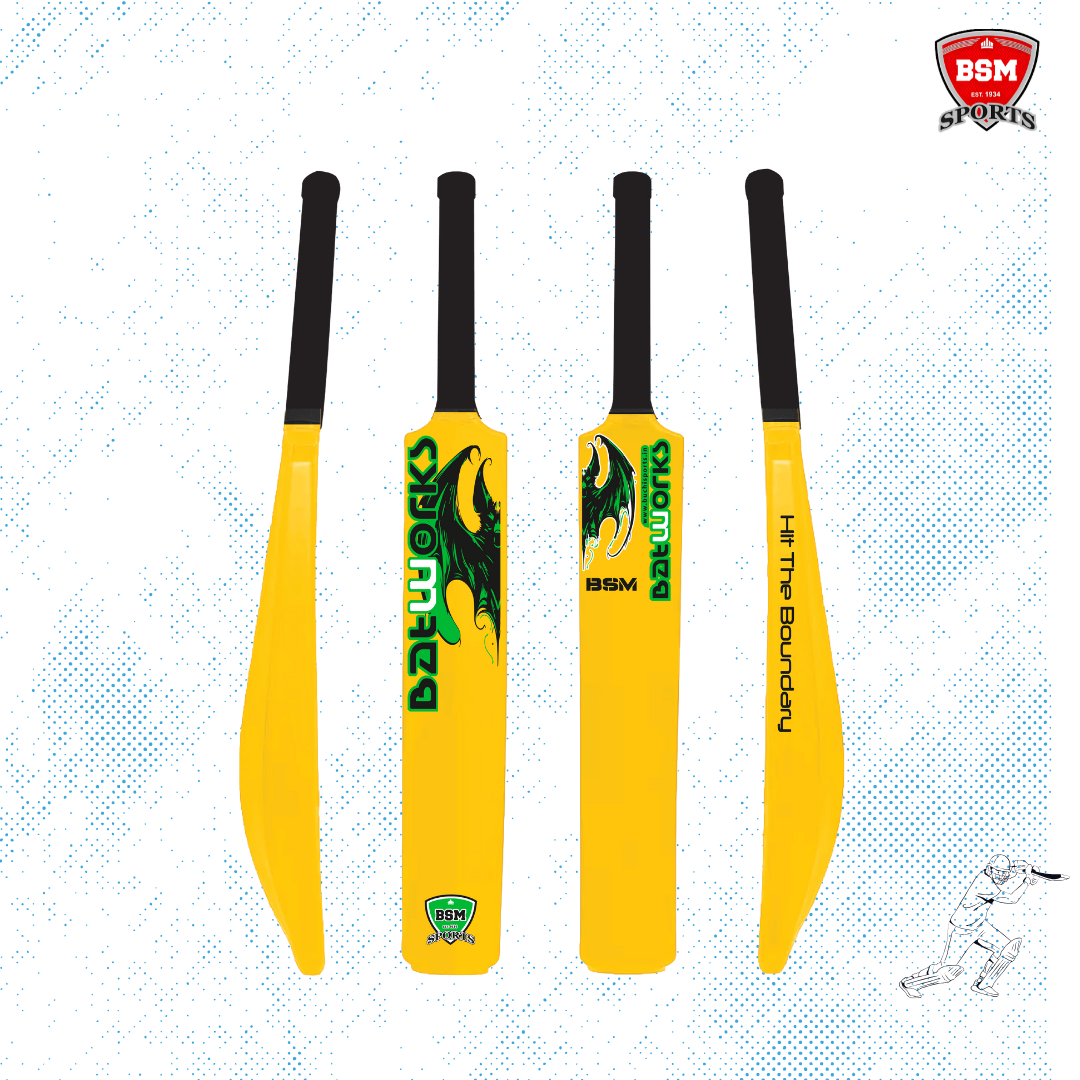 BSM Yellow Batworks Polymer Bat