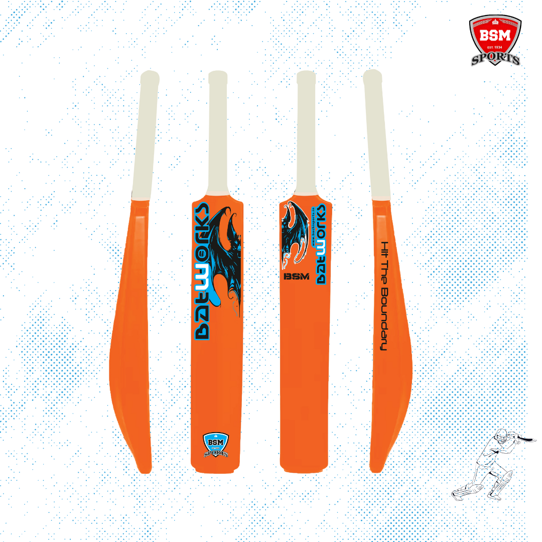 BSM Orange Batworks Polymer Bat