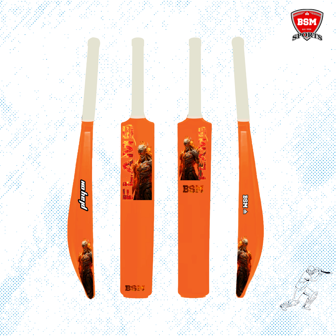 BSM Orange Flame Polymer bat