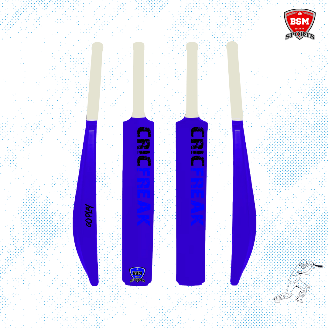 BSM Dark Blue CricFreak Polymer Bat