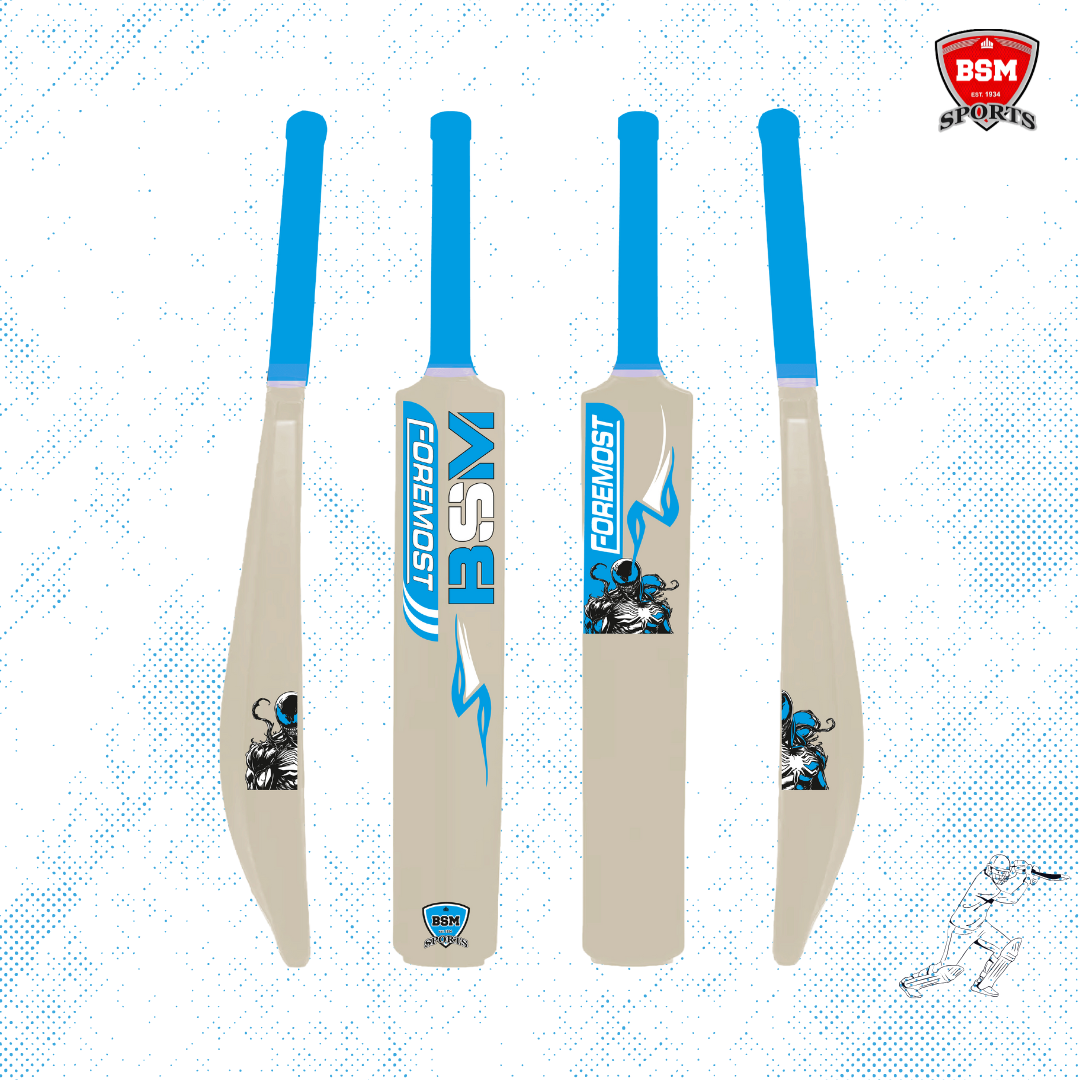 BSM White Foremost Polymer Bat