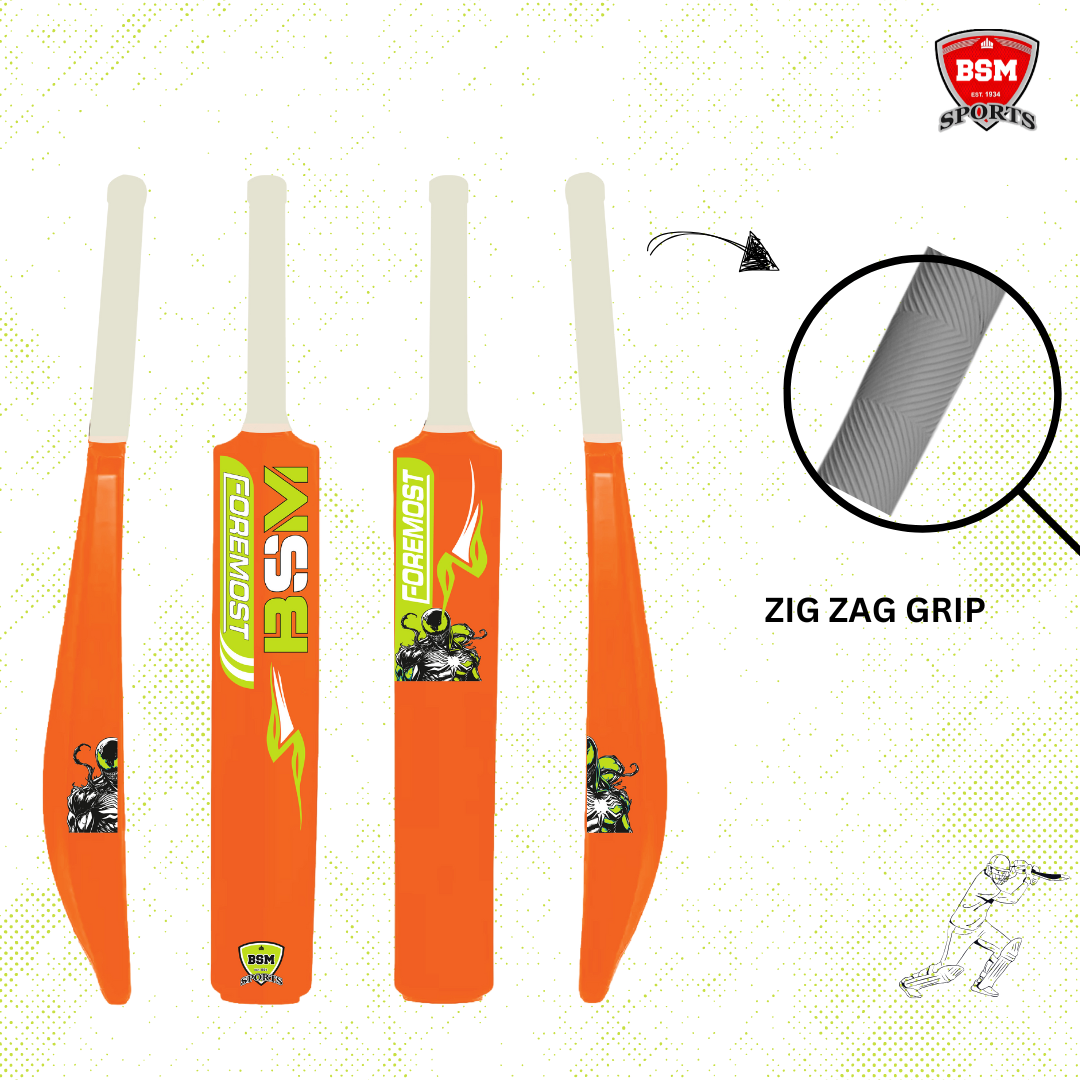 BSM Orange Foremost Polymer Bat - Image 3