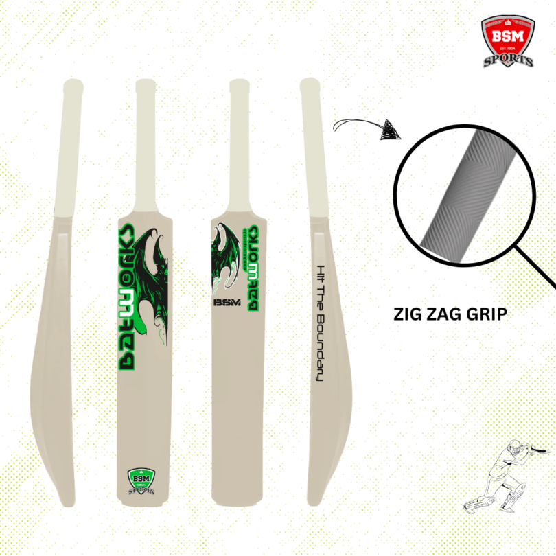 BSM White Batworks Polymer Bat - Image 4