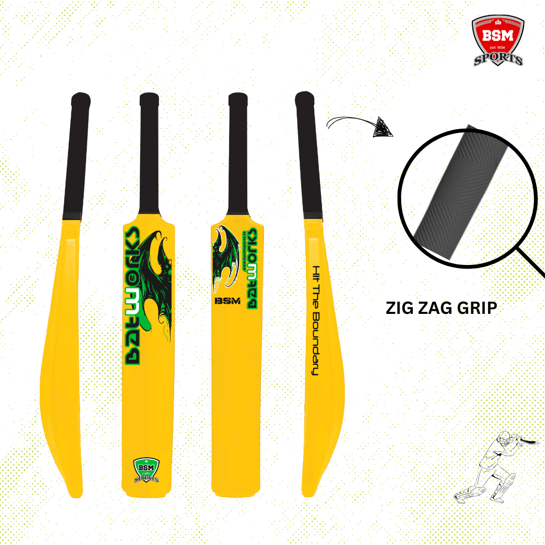 BSM Yellow Batworks Polymer Bat - Image 4