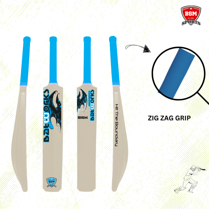 BSM White Batworks Polymer Bat - Image 2