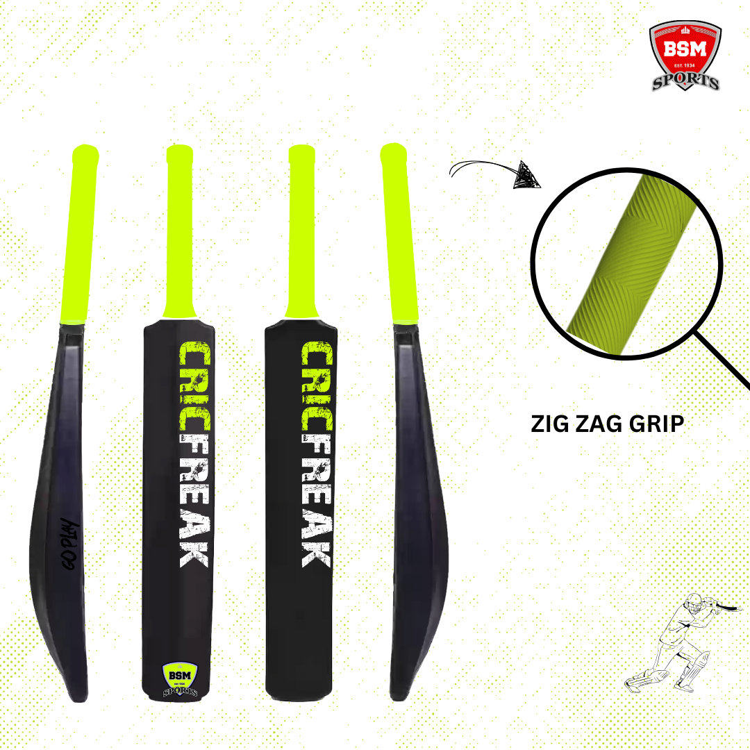 BSM Black CricFreak Polymer Bat - Image 4
