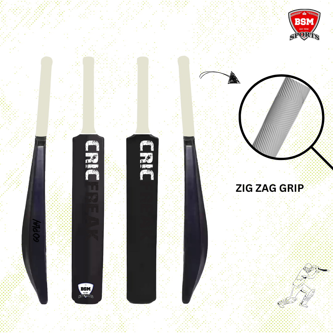 BSM Black CricFreak Polymer Bat - Image 2