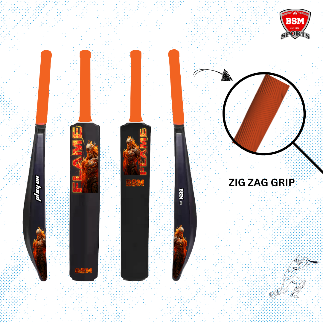 BSM Black Flame Polymer Bat - Image 3