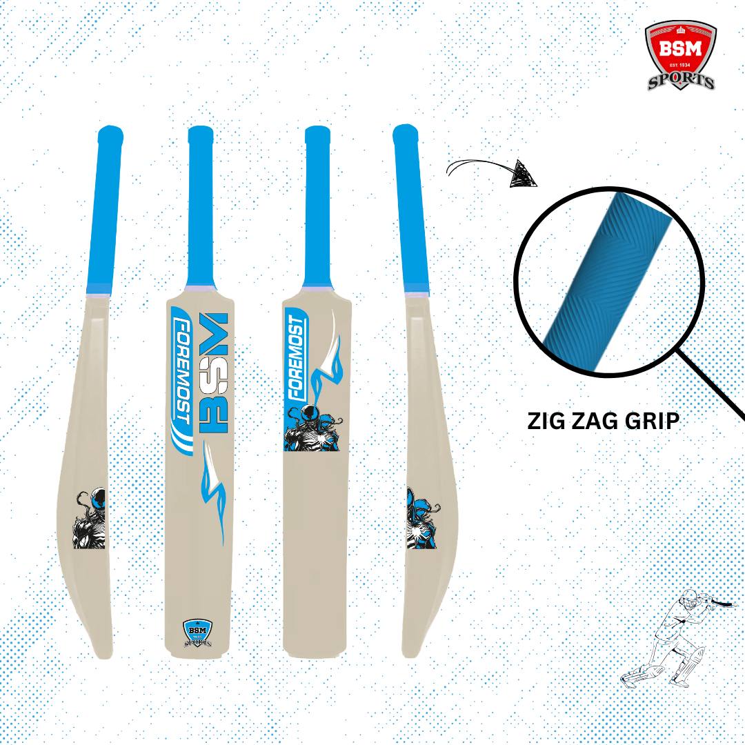BSM White Foremost Polymer Bat - Image 4