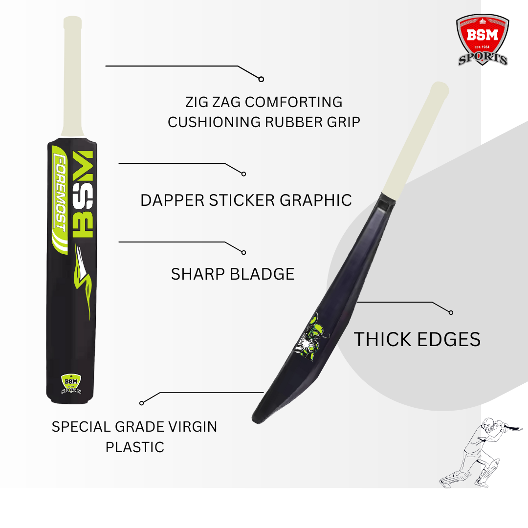 BSM Black Foremost Polymer Bat - Image 3
