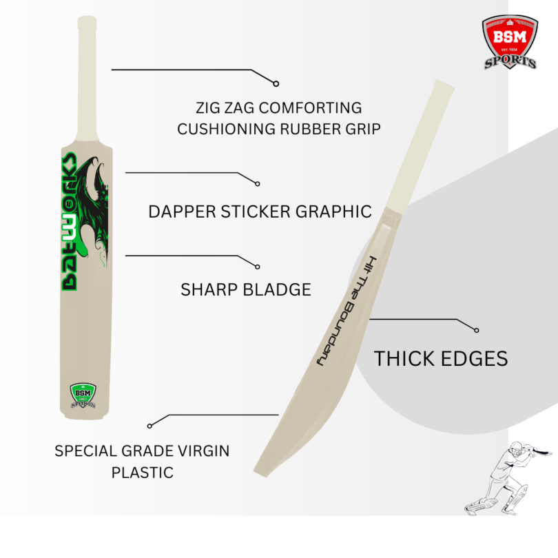 BSM White Batworks Polymer Bat - Image 3