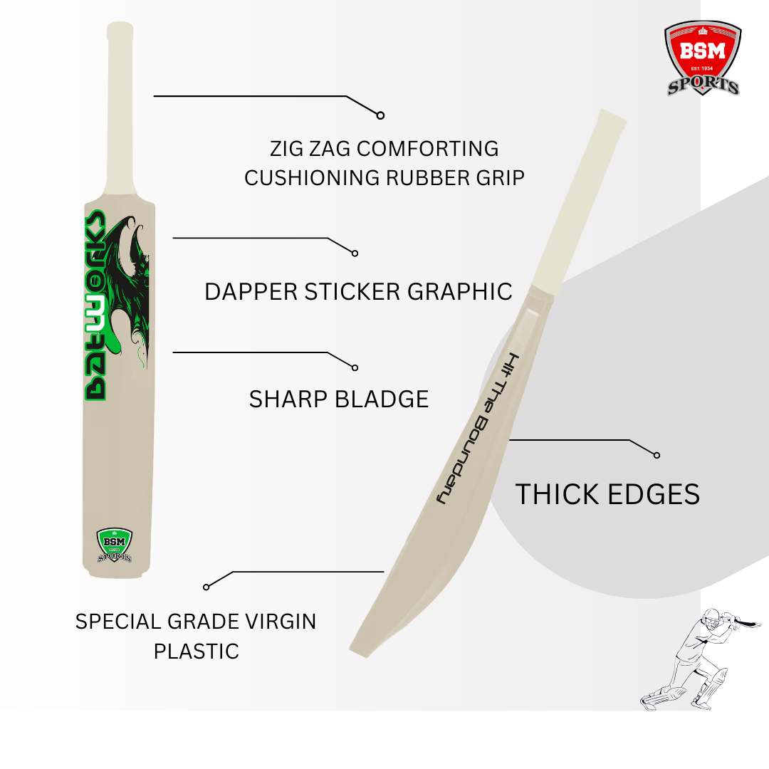 BSM White Batworks Polymer Bat - Image 3