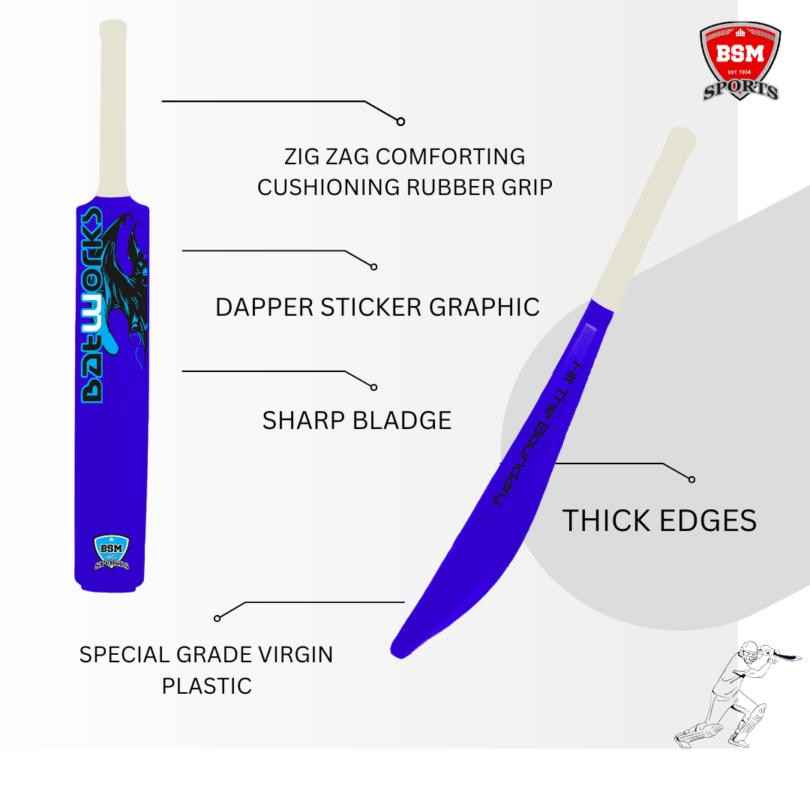 BSM DarkBlue Batworks Polymer Bat - Image 4