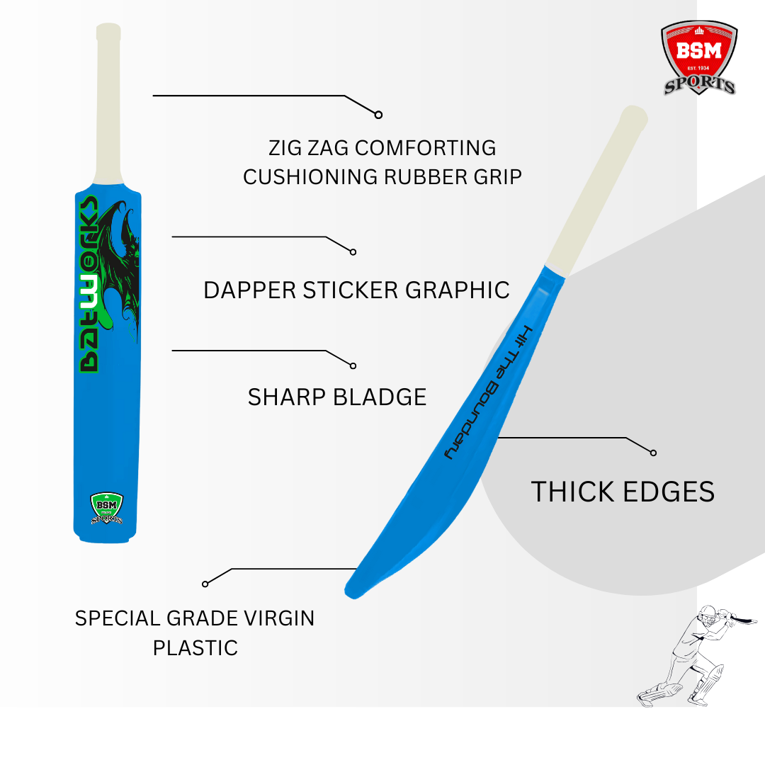 BSM Blue Batworks Polymer Bat - Image 3