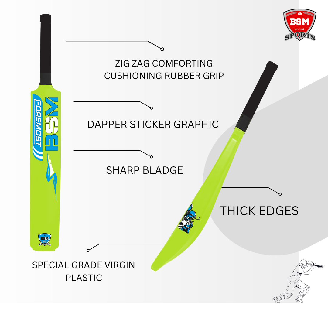 BSM Green Foremost polymer Bat - Image 2