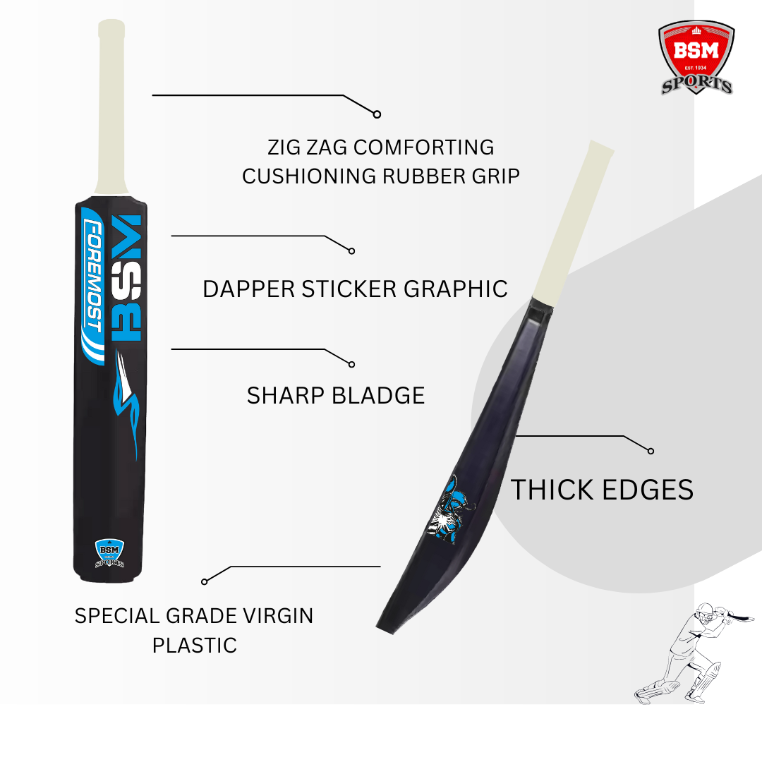 BSM Foremost Black Polymer Bat - Image 2