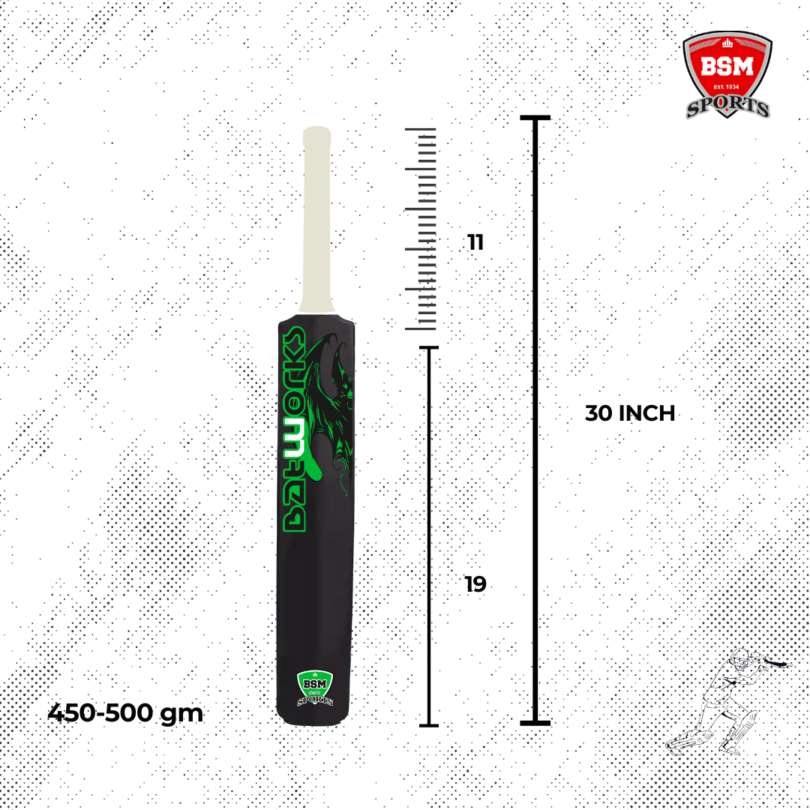 BSM Black Batworks Polymer Bat - Image 2