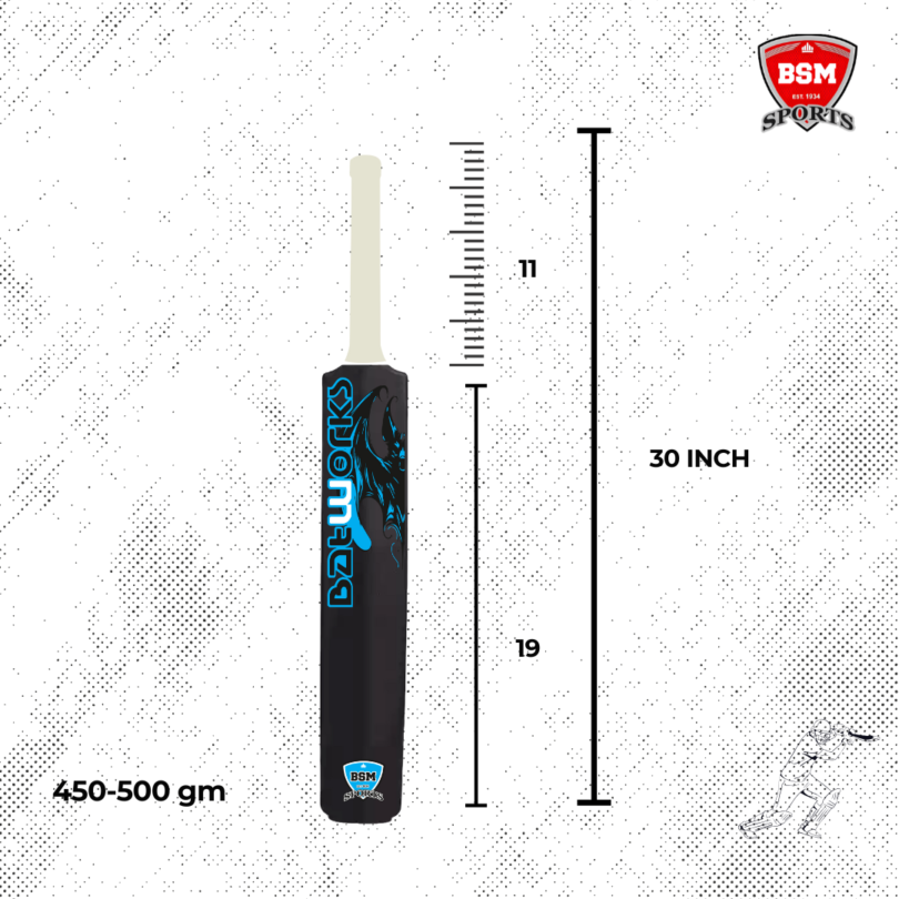 BSM Black Batworks Polymer Bat - Image 2