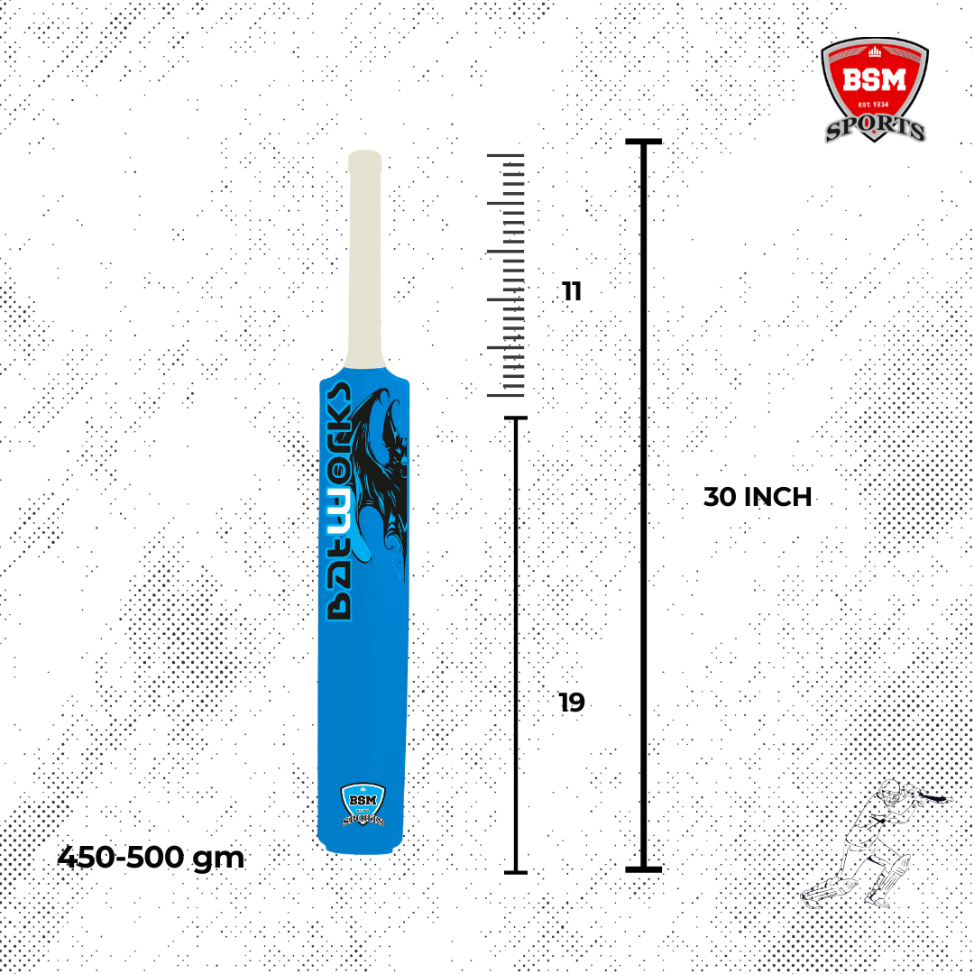 BSM Blue Batworks Polymer Bat - Image 2