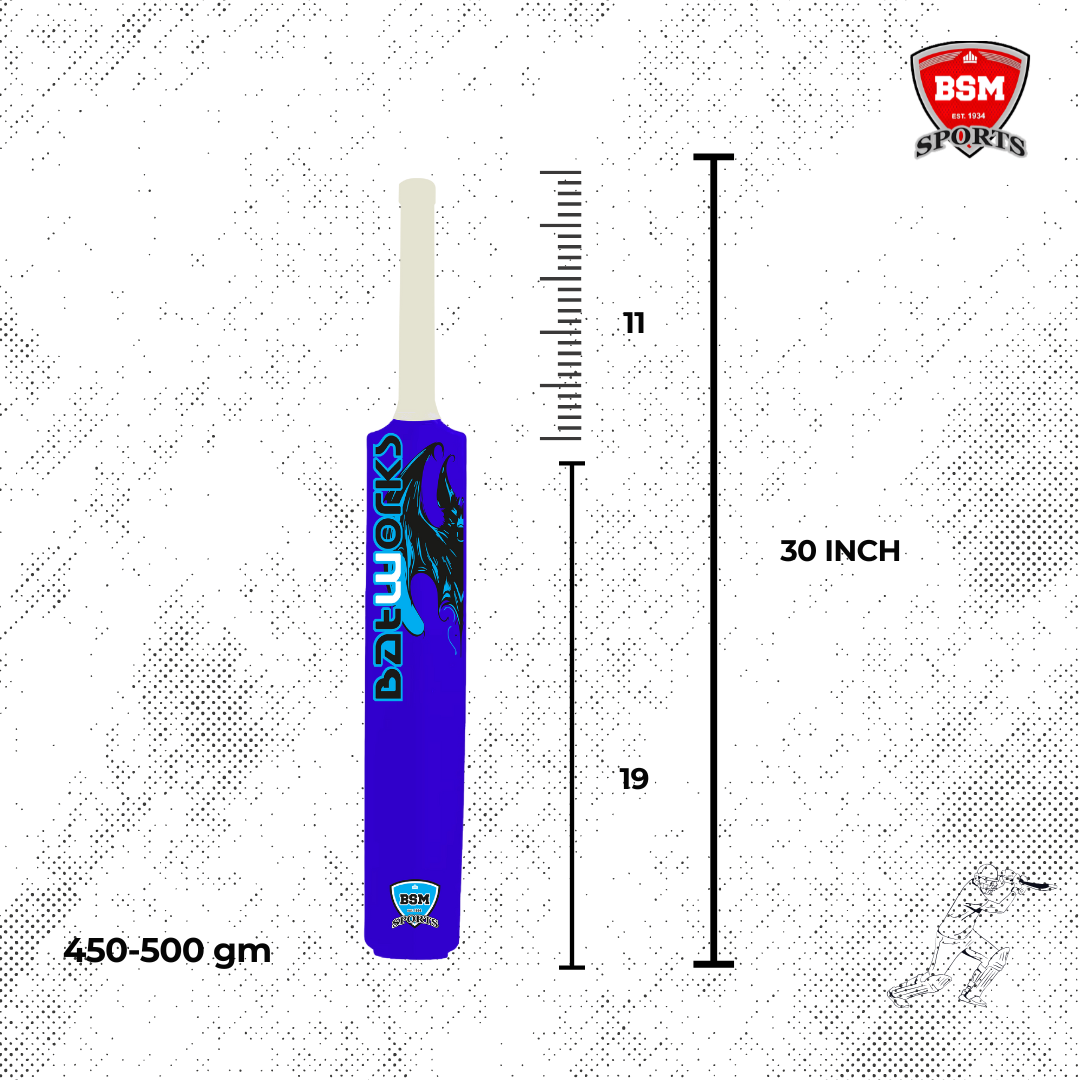 BSM DarkBlue Batworks Polymer Bat - Image 3