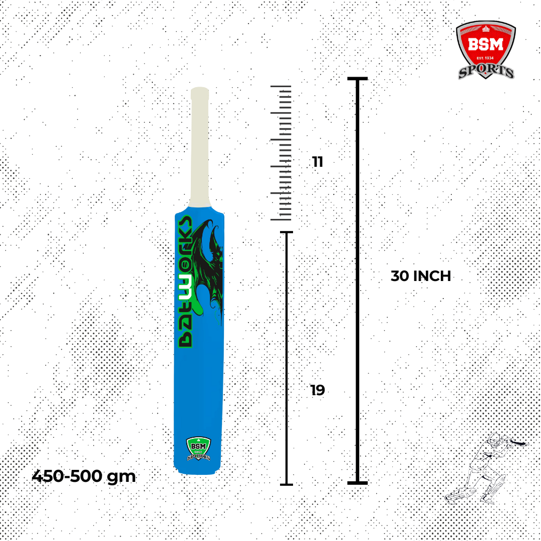 BSM Blue Batworks Polymer Bat - Image 2
