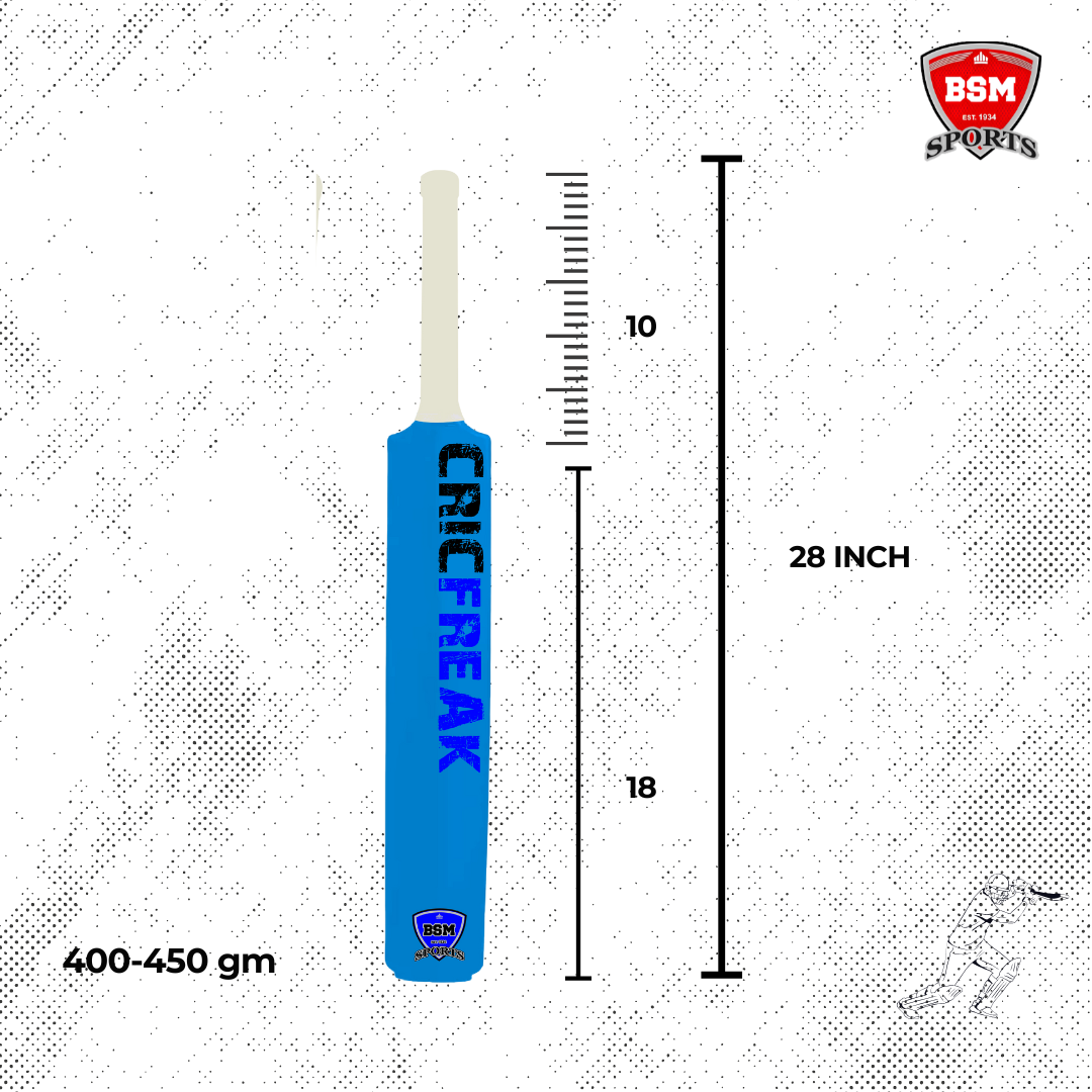 BSM Blue CricFreak Polymer Bat - Image 4