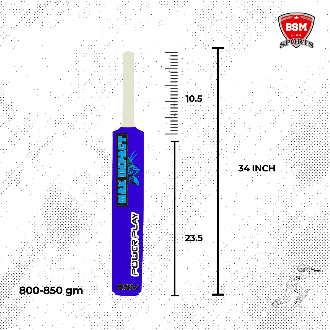 BSM Blue Max impact Polymer Bat - Image 5